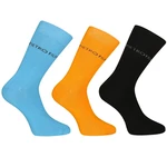 3PACK Pietro Filipi High Bamboo Socks Multicolor