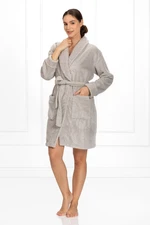 Grey bathrobe Thira Grey