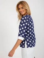 Blouse-LK-BZ-506755.56P-dark blue