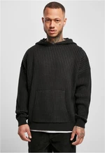 Knitted hood black