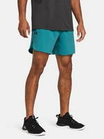 Petrolejové športové kraťasy Under Armour UA Peak Woven Shorts