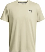 Under Armour Men's UA Logo Embroidered Heavyweight Silt/Black S Fitness T-Shirt