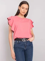 Vanesia dusty pink blouse