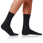 Tmavě šedé pánské ponožky Bellinda COTTON MAXX MEN SOCKS