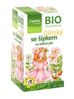 APOTHEKE BIO Dětský ovocný čaj se šípkem sáčky 20 x 2 g