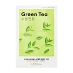 Missha Hydratačná plátienková maska so zeleným čajom Green Tea (Airy Fit Sheet Mask) 19 g