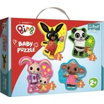 Trefl Puzzle baby Bing Bunny a priatelia 18 dielikov