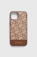 Puzdro na mobil Guess iPhone 14 6.1" hnedá farba