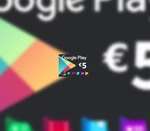 Google Play €5 IT Gift Card