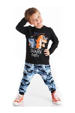 Denokids Shark Party Boys Pants Suit