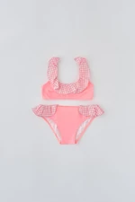 Dagi Salmon Plaid Detailed Bikini Tk.