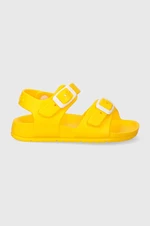Detské sandále Garvalin žltá farba