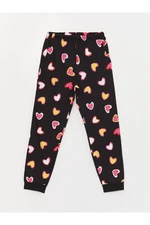 LC Waikiki Girls' Pajama Bottoms with Elastic Waist.