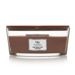 WOODWICK Vonná svíčka loď Stone Washed Suede 453,6 g