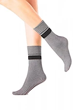Gabriella 707 Pam Dámské ponožky One size černá/bílá