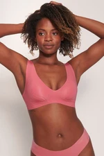 Podprsenka Sloggi Zero Feel Soft Bra - SLO6402/ružovo-hnedá / XL SLO1B007-6402