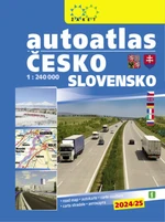 Autoatlas Česká republika Slovenská republika 1:240 000