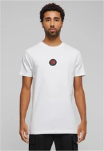 White T-shirt Rose Patch