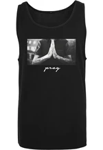 Black Pray Tank Top