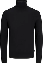 Jack&Jones Pánský svetr JJEEMIL Regular Fit 12157417 Black XXL