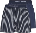 Jack&Jones 2 PACK - pánské trenky JACCODY 12239047 Navy Blazer S