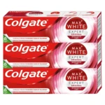 COLGATE Zubná pasta Max White Expert Original 3 x 75 ml