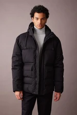 DEFACTO Slim Fit Hooded Puffer Jacket