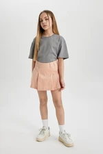 DEFACTO Girls' Gabardine Short Skirt