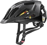 UVEX Quatro CC MIPS All Black 52-57 Prilba na bicykel