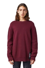 Diesel Sveter - KHONOLULU KNITWEAR červený