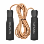 Spokey QUICK SKIP Leather skipping rope with bearings