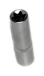 Nástrčné hlavice TORX E 3/8", prodloužené 63 mm, různé rozměry - ASTA Profil: Torx, Velikost čtyřhranu: 3/8", Velikost: E5