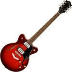 Gretsch G2655 Streamliner CB Jr. DC LRL Claret Burst Chitară semi-acustică