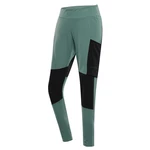 Women's outdoor leggings with cool-dry ALPINE PRO RENZA myrtle