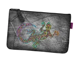 Bertoni Unisex's Pocket Cosmetic Bag Lizard