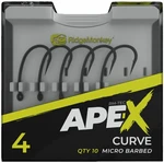 Ridgemonkey háčik ape-x curve barbed 10 ks - veľkosť 8