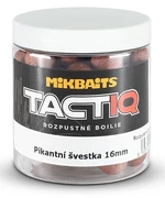 Mikbaits rozpustné boilies tactiq pikantná slivka 250 ml - 16 mm