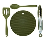 Trakker silikonový kuchynský riad armolife silicone utensil set