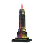 Ravensburger 3D Puzzle Empire State Building Nočná edícia 216 dielikov