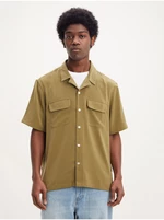 Levi&#39;s Khaki pánská košile s krátkým rukávem Levi's® Pajama - Pánské