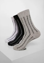 Fuck You Socks 3-Pack Black/Grey/White