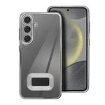 Zadní kryt Case GLAM pro Samsung Galaxy A35 5G, stříbrná