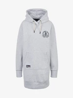 SuperDry T&F Hood Šaty Šedá