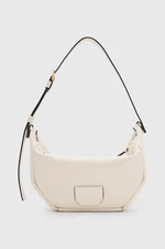 Kožená kabelka AllSaints MADEA SHOULDER BAG bílá barva, W348XB