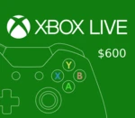 XBOX Live $600 Prepaid Card MXN