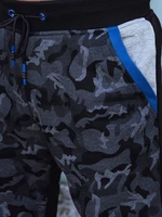 Men's sweatpants camo black Dstreet