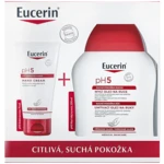 EUCERIN pH5 suchá/citlivá pokožka Vánoce 2023 - krém na ruce + mycí olej