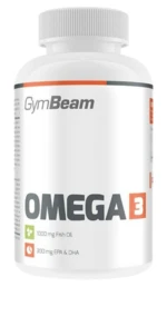 GYMBEAM Gym Beam Omega 3, bez príchute 240 kapsúl