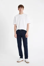 DEFACTO Pedro Slim Fit Slim Fit Normal Waist Narrow Leg Jean Trousers