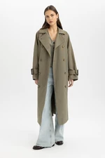 DEFACTO Waterproof Regular Fit Trench Coat